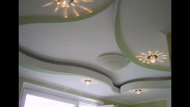 Дизайн натяжных потолков в зале смотреть онлайн