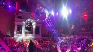 Выступление братьев Саунбековых, цирк на Фонтанке СПб . БАЛАГАН.