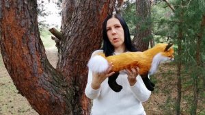 Реалистичная игрушка Лисичка