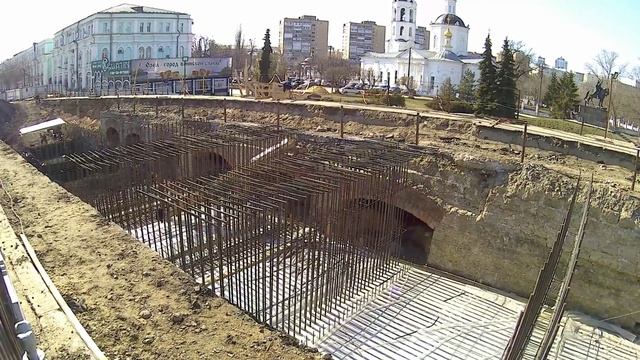 г.Орёл - 10.04.2021г.- Реконструкция моста (Самопал)