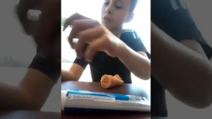 Как стереть ручку зубной пастой