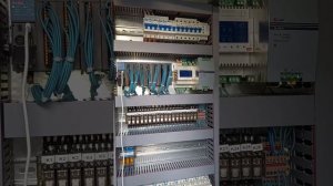 Щит управления тремя компрессорами