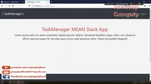 MEAN Stack Project TaskMan REST API Intro - 01 - Introduction - Hindi