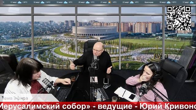Бодрое утро 16.03 - «Деяния Апостолов 15гл. Иерусалимский собор»