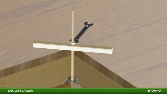 Монтаж металлической чердачной лестницы Fakro (Факро) LMK – смотреть ...