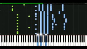 Alphaville - Sounds like a melody [Piano Tutorial] Synthesia | passkeypiano