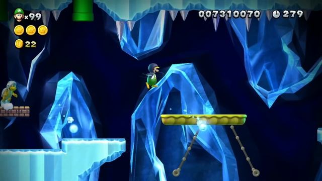 New Super Mario Bros. U Deluxe – All Power Ups Walkthrough смотреть онлайн