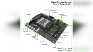 Материнская плата Machinist X99 MR9A LGA 2011 3 с поддержкой процессоров Xeon E5 V3 V4 и четырехкан