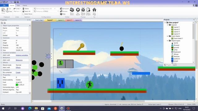Создаём инвентарь в Construct 2 смотреть онлайн