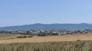 Панорама аварского села Новый Артлух. Хасавюртовского района.