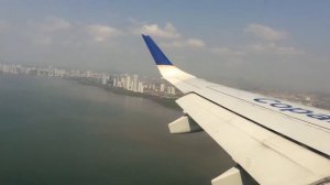 Landing in Tocumen International Airport, Panama City