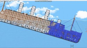 титаник тонет в атлантическом океане