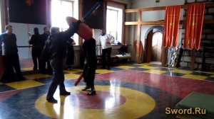 Обезоруживание щитом (инерционный противовес).