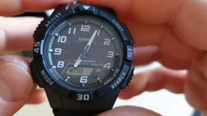 Распаковка и обзор часов Casio AQ-S800W-1B