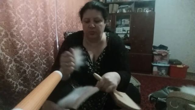 Кудельки из пуха Оренбургской козы
