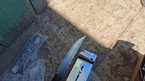 Нож для забоя из ленточной пилы