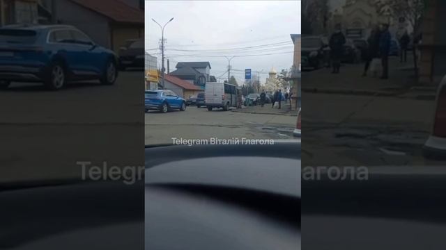 Обычная мобилизация на Украине продолжается. На видео Мукачево на Закарпатье