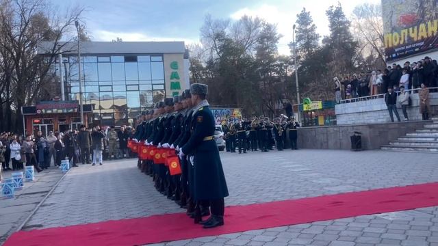 Завораживающее выступление «Национальной Гвардии» на закрытом показе фильма «Полчан».