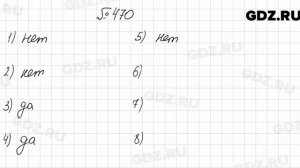 № 470 - Алгебра 8 класс Мерзляк