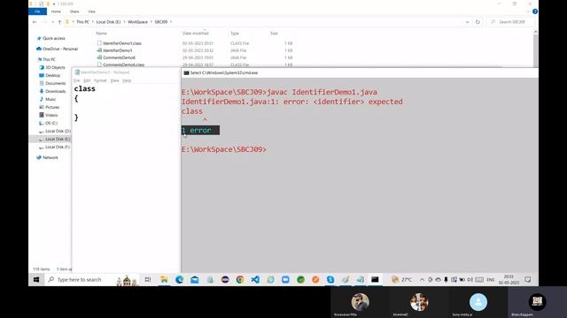 CoreJava Identifiers BATCH 9 Session40 смотреть онлайн