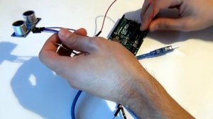 Ультразвуковой датчик и ардуино