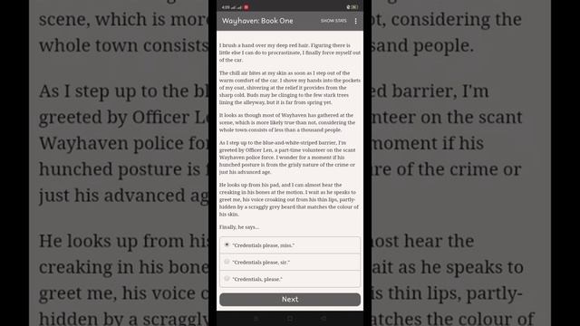 Wayhaven Chronicles: Book One v1.0.6 90+ Stats and Relationships MOD APK смотреть онлайн