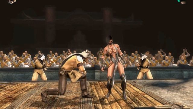 Mortal Kombat 9 - All Fatalities & X-Rays on Jade Grey Costume Skin Mod 4K Ultra HD Gameplay Mods смотреть онлайн