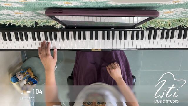 【ABRSM Grade 3 Piano 2023 - 2024】C3: The Entertainer | Fast, hands separately and slow tempo смотреть онлайн