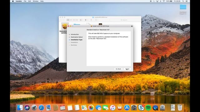 Roland Jupiter-80 - Installing the MAC V1.0.3 Driver смотреть онлайн