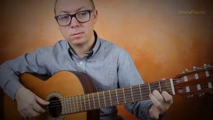 Полночный троллейбус (Б.Окуджава) - на гитаре