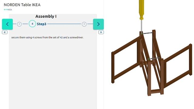 How to assemble an Ikea Norden table? смотреть онлайн