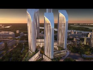 Проект кластера от КРОСТ» и бюро Zaha Hadid Architects в Москве