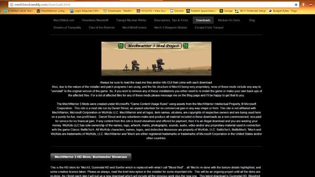 The Free MechWarrior 3 Mods! смотреть онлайн