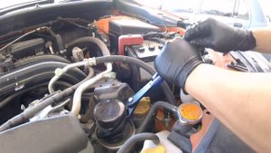 20,000 km Service Subaru XV Engine Oil and Oil Filter change