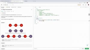 Merge Two Sorted Lists - LeetCode - 21 Solution C++/ Blind 75 Solutions (Live Coding)