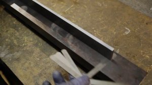 Делаю удобную и точную угловую линейку для шабрения ласточкиных хвостов