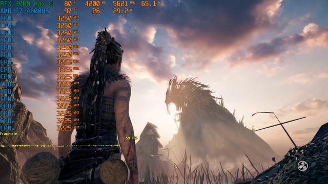Hellblade - Senua's Sacrifice  RAY TRACING MAXED OUT on RTX 2060 Max-Q (ZEPHYRUS G14)[FULL STATS] смотреть онлайн