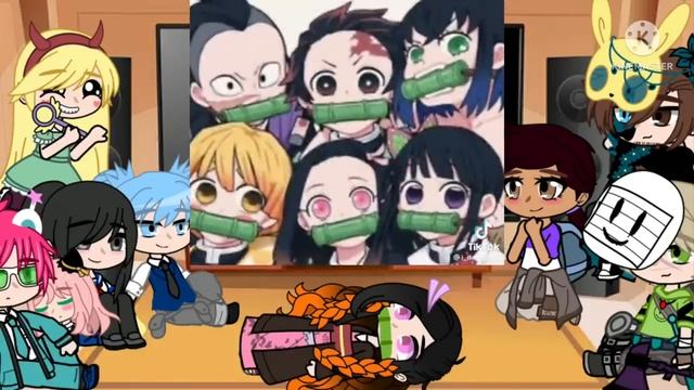 Fandoms react to each other {Anya & Nezuko} 1/? смотреть онлайн