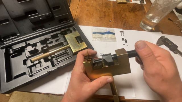 Mercedes Timing Chain Tutorial Part 1: Selecting the right chain link rivet tool for Iwis Chain