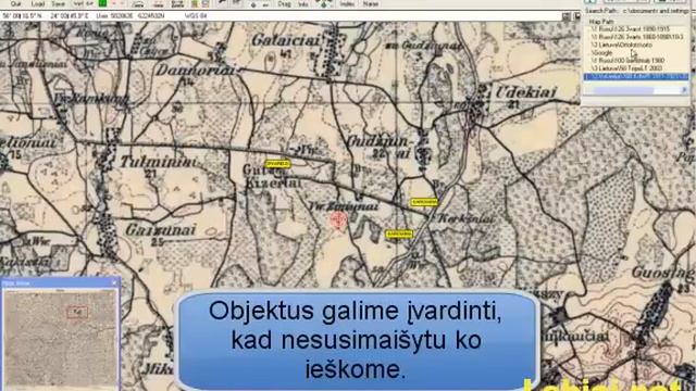 Priristi zemelapiai su OziExplorer смотреть онлайн