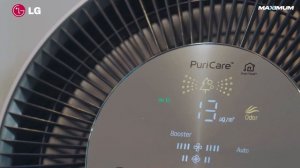 Обзор очистителя воздуха LG PuriCare AS60GDPV0. Тест -драйв.