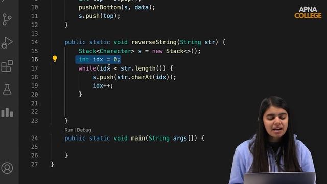 265. Reverse String using Stack | DSA in Java || Alpha Batch 5.0 смотреть онлайн