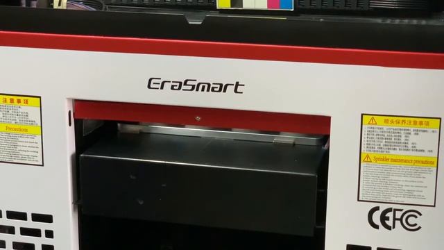 УФ печать на мячах для гольфа УФ UV принтер EraSmart А3 1390 смотреть онлайн