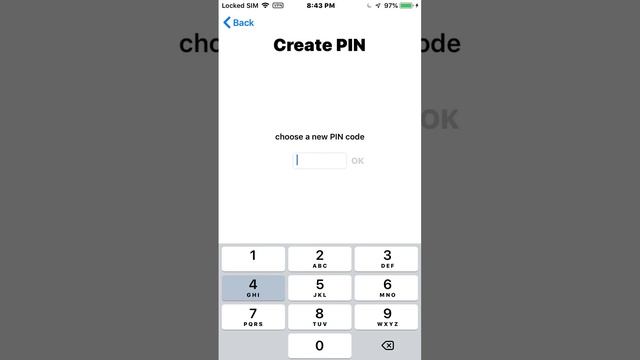 iOS: PUK Code