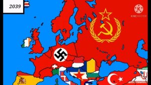история четвёртого рейха на карте с флагами
