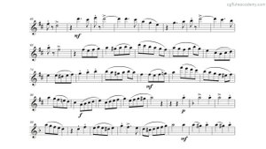 Wilhelm Popp – Spanish Dance 𝅗𝅥. = 48 (Very Slow) Flute & Piano midi with metronome