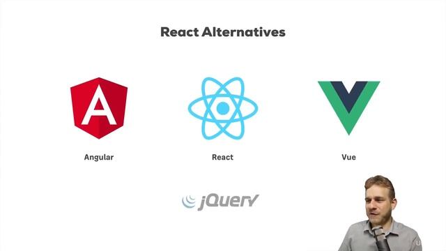 Angular vs React.js vs Vue.js | React Alternatives | React 16 (React Router 4 & Redux)