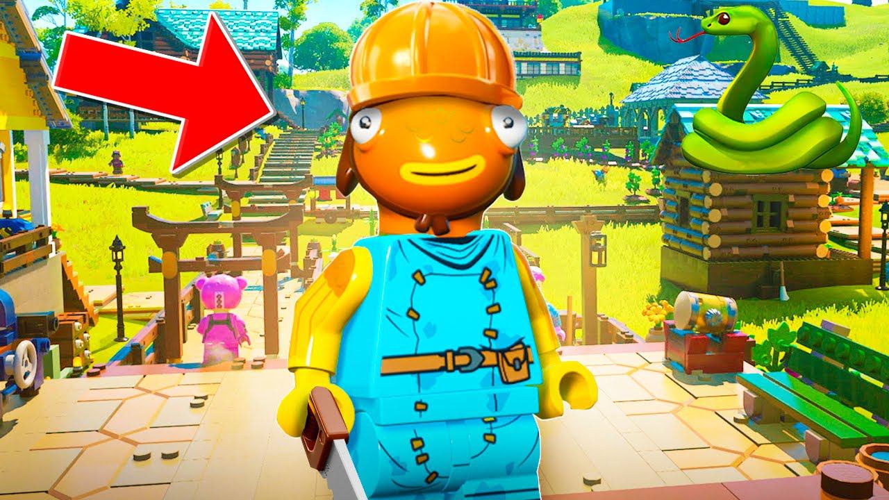 МЕГА ВЫЖИВАНИЕ ЛЕГО ФОРТНАЙТ (или нет) смотреть онлайн