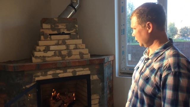 Угловой камин. Подмосковье. смотреть онлайн