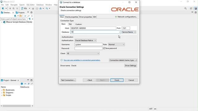 How to create Oracle connection in DBeaver? смотреть онлайн
